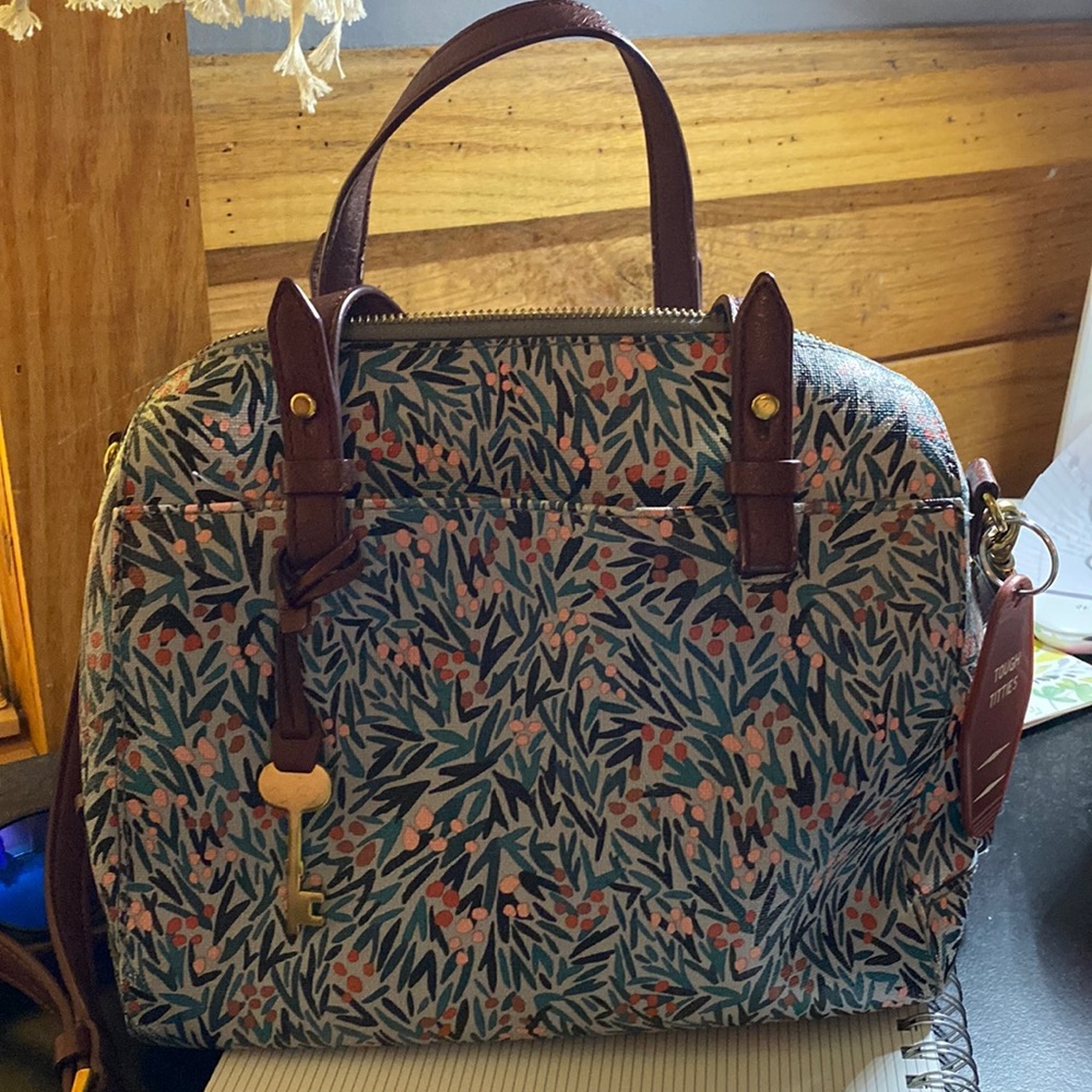 Fossil Crossbody Bag with Matching Wallet